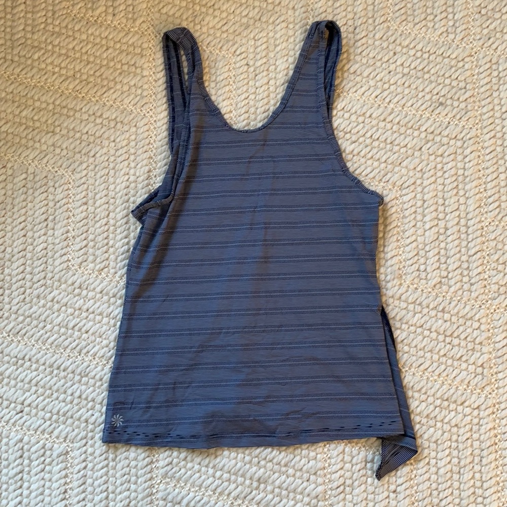 Athleta navy tank
